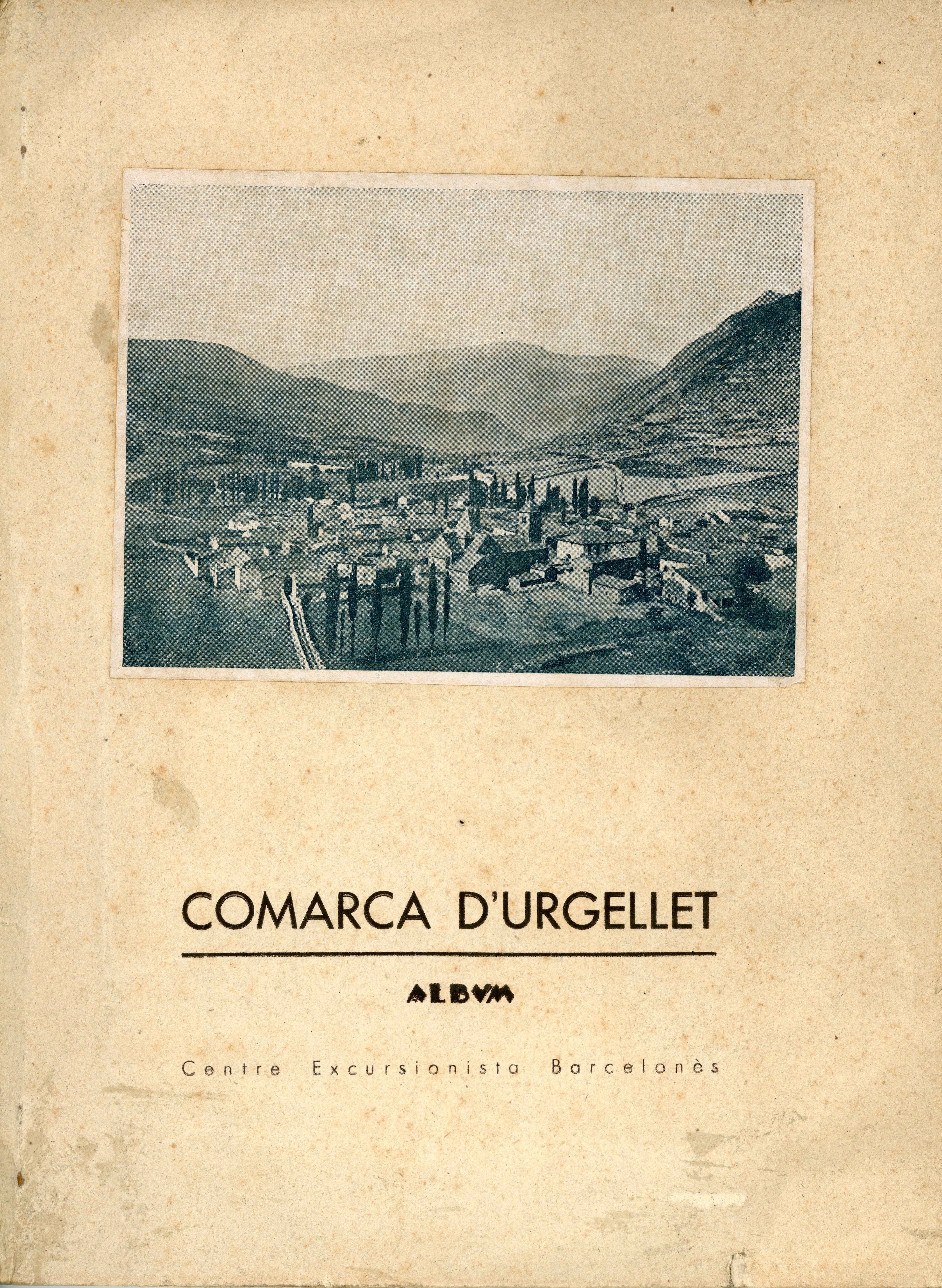 Comarca d'Urgellet : Album - Portada